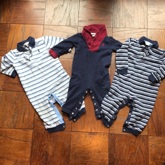 Ralph Lauren Other - Bundle of 3 Ralph Lauren One Piece Boys Outfits